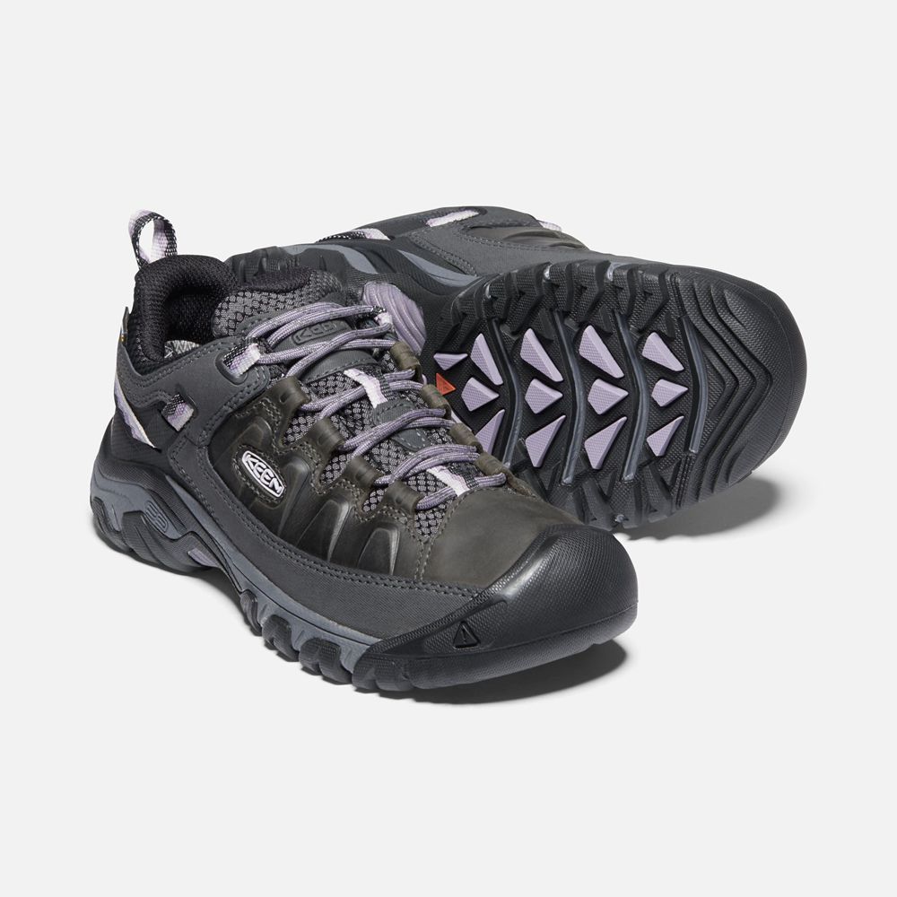 Zapatos de Seguridad Keen Mexico Negros - Mujer Targhee Iii Waterproof - FJ8139025